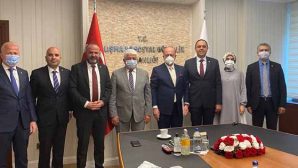 Bakan Bilgin’e Eczacı Heyeti Ziyareti